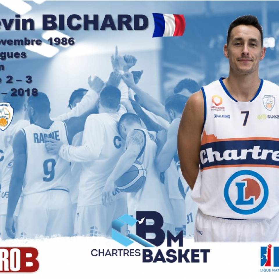 Kevin Bichard reste au C'CBM en 2018-2019